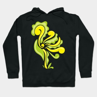 Cute Plants and Pets Illustrarion Hoodie